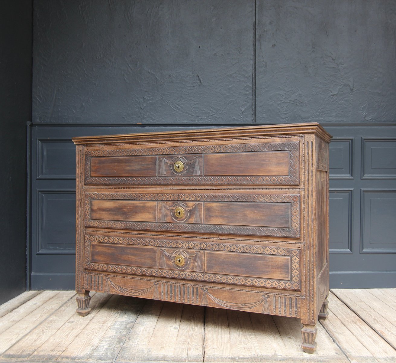 Antique Provincial Louis XVI Chest of Drawers