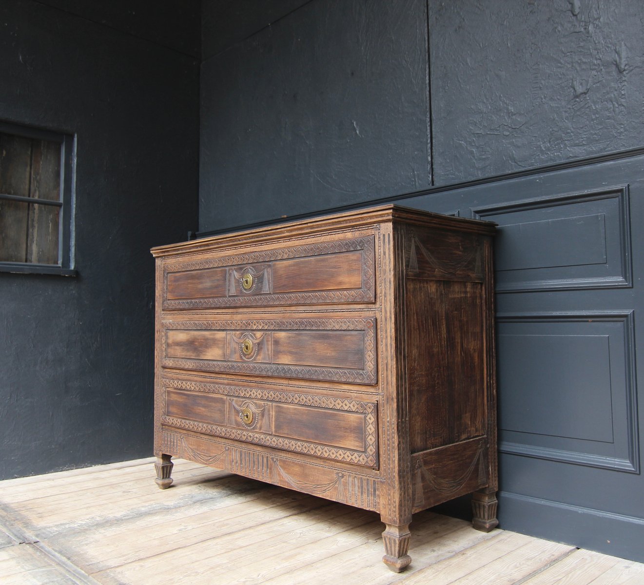 Antique Provincial Louis XVI Chest of Drawers