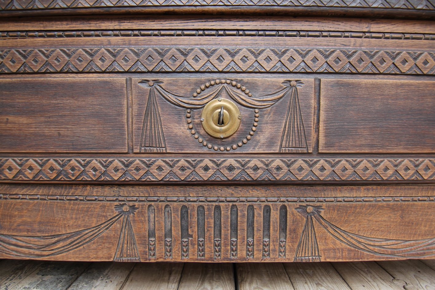 Antique Provincial Louis XVI Chest of Drawers