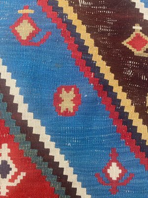 Antique Qashqai Kilim Rug-YMM-1153797