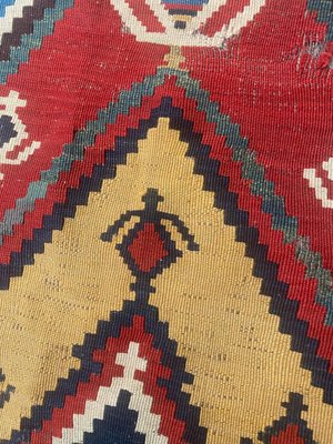 Antique Qashqai Kilim Rug-YMM-1153797