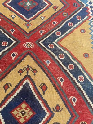 Antique Qashqai Kilim Rug-YMM-1153797