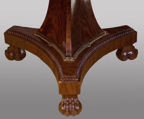 Antique Regency Mahogany Center Table-LQ-943549