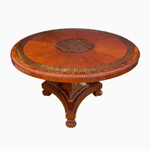 Antique Regency Mahogany Center Table-LQ-943549