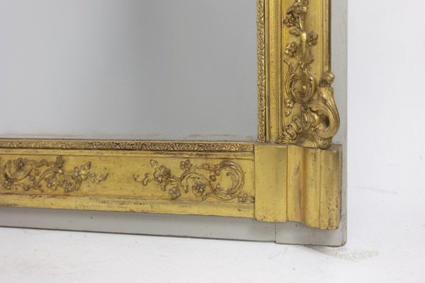 Antique Regency Style Mirror in Gilded Wood-CEJ-1324241