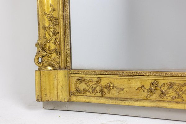 Antique Regency Style Mirror in Gilded Wood-CEJ-1324241