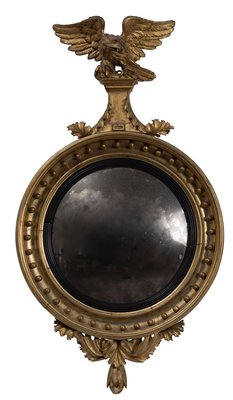 Antique Regency Wall Mirror, 1800s-ZCI-751825