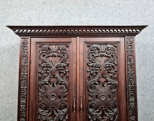 Antique Renaissance Cabinet in Walnut-MWB-1773325