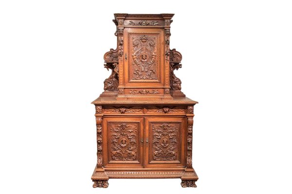 Antique Renaissance Style Cupboard-CEJ-488270