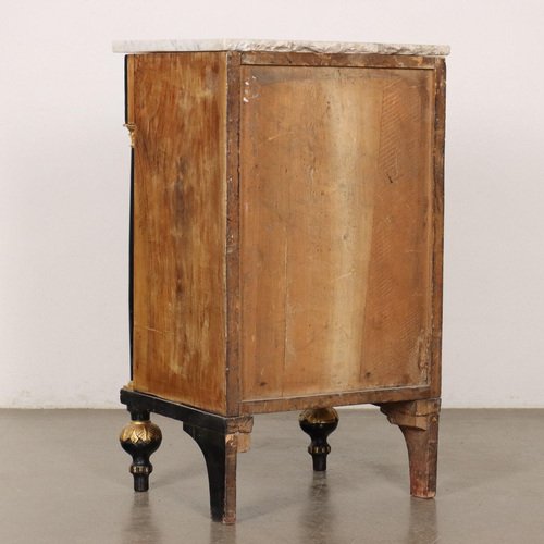 Antique Restoration Bedside Table in Mahogany