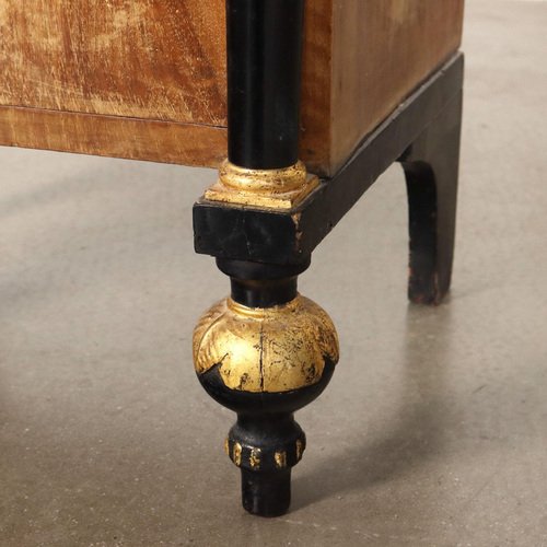 Antique Restoration Bedside Table in Mahogany