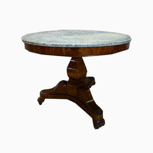 Antique Restoration Period Pedestal Table-WSV-605336