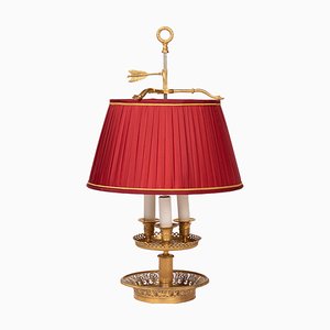 Antique Restoration Style Gilt Bronze Table Lamp, 1900s-CEJ-564686