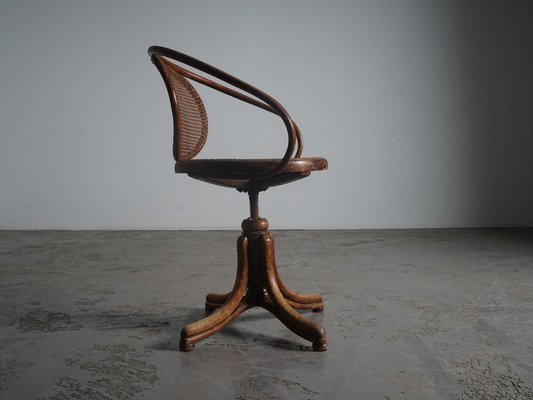 Antique Revolving Armchair by Michael Thonet for Thonet-RPY-1797446