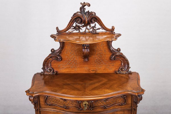 Antique Rococo Showcase, 1880s-ZZH-723640