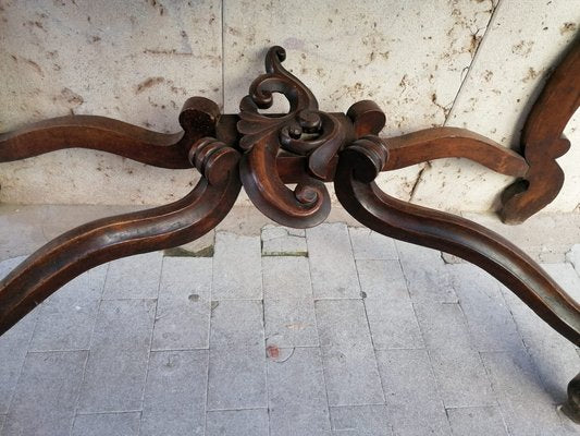 Antique Rosewood Console Tables, Set of 2-OLY-847983