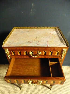 Antique Rosewood Marquetry Coffee Table-WSV-707310