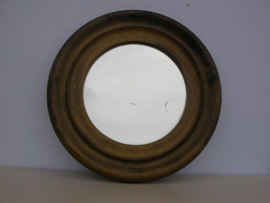 Antique Round Mirror, 1890s-CNH-2022491