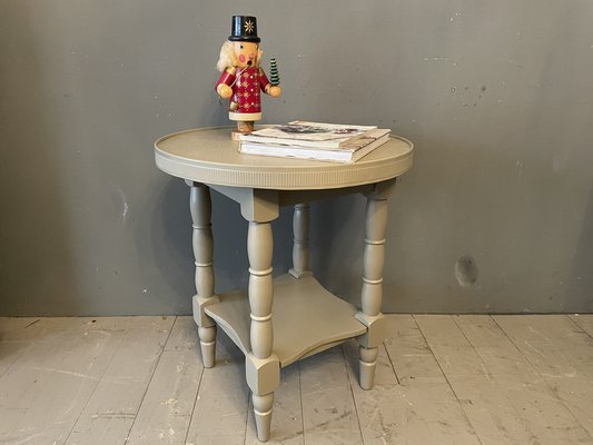 Antique Round Side Table-WWE-1774414