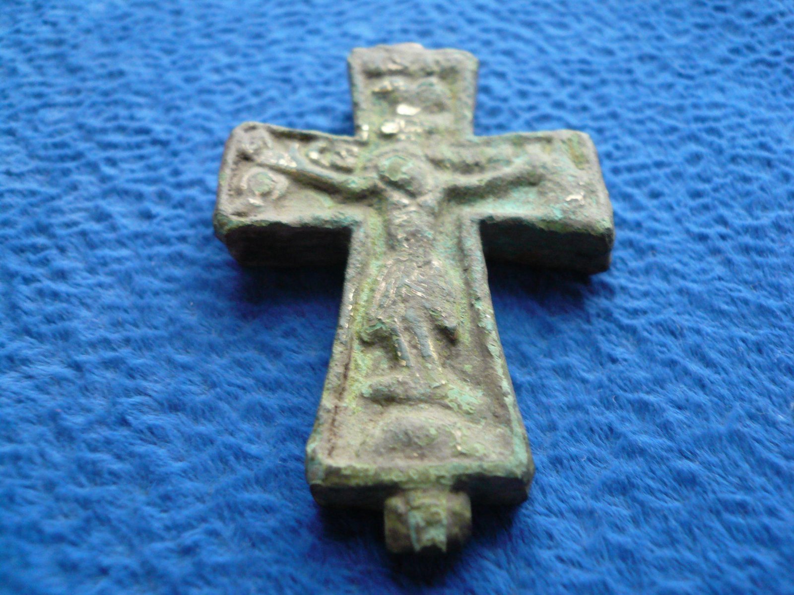 Antique Russian Cross-Encolpion with St. Relics