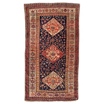 Antique Rustic Wool Rug-YMM-1062275