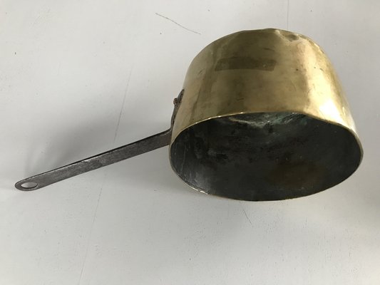 Antique Saucepan in Brass, 1800s-WQQ-1452841