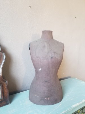 Antique Seamstress Bust, 1900s-AIU-807126