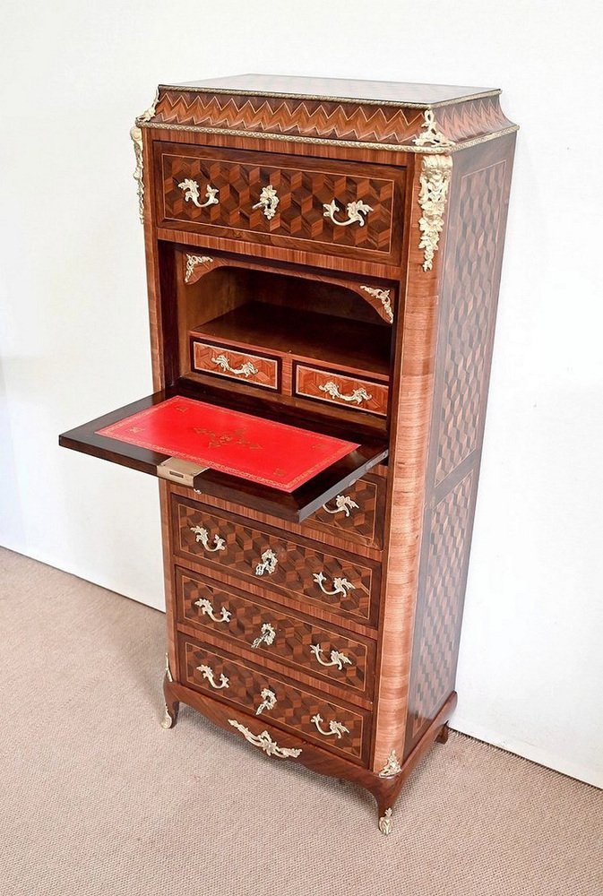 Antique Secretary in Precious Wood