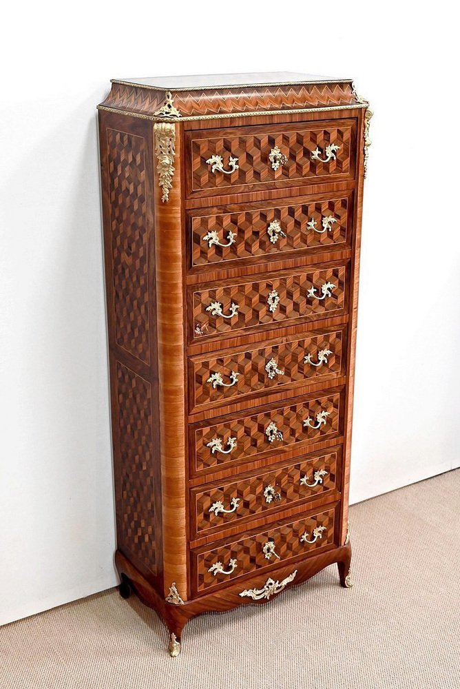 Antique Secretary in Precious Wood