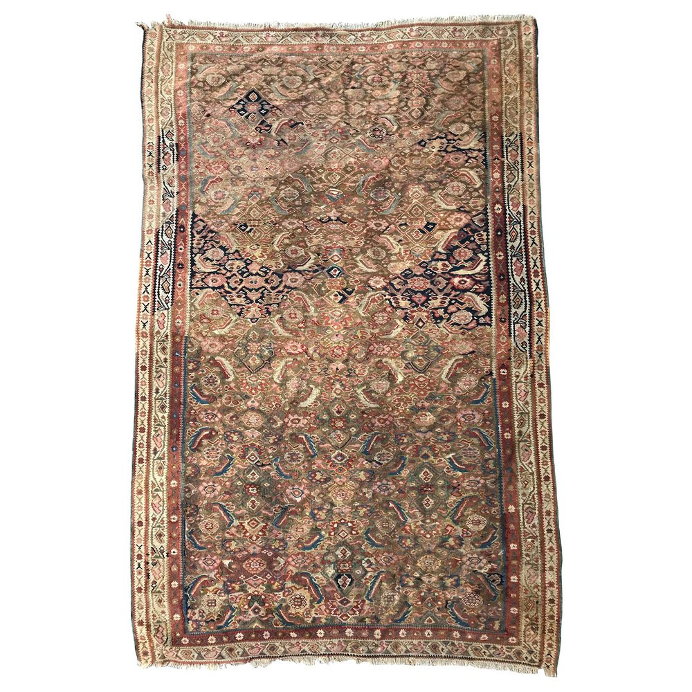 Antique Senneh Kilim, 1890s