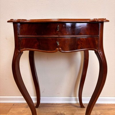 Antique Sewing Table in Mahogany, France, 1870s-ALF-2033607