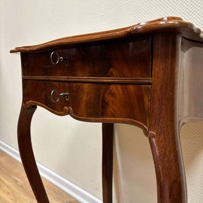 Antique Sewing Table in Mahogany, France, 1870s-ALF-2033607