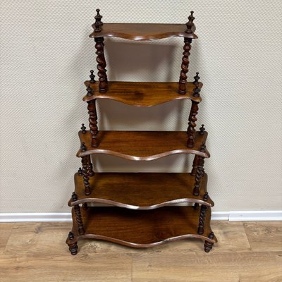 Antique Shelf in Walnut, England-ALF-2033490