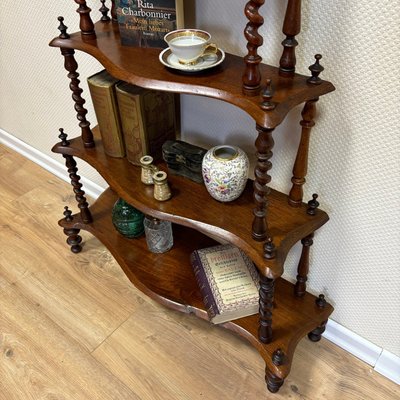 Antique Shelf in Walnut, England-ALF-2033490