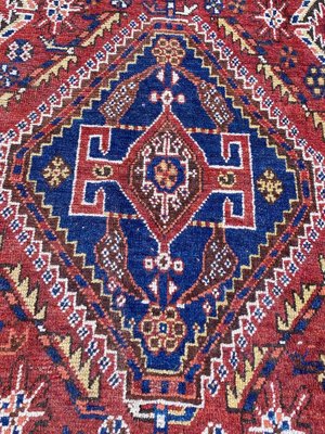 Antique Shiraz Rug-YMM-1061665