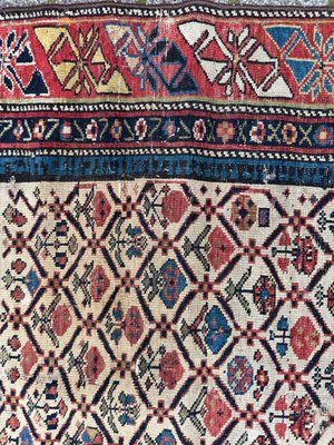 Antique Shirvan Daghistan Rug, 1890s-YMM-1824112