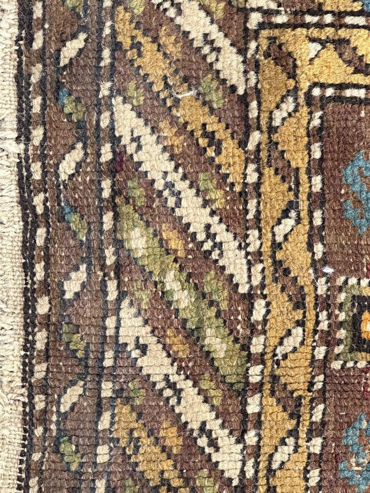 Antique Shirwan Caucasian Fragment of Rug, 1890s