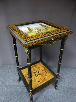 Antique Side Table from Egypt Style Harness-WSV-605201