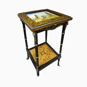 Antique Side Table from Egypt Style Harness-WSV-605201