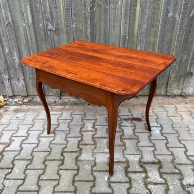 Antique Side Table in Cherry & Oak, France-ALF-2033625