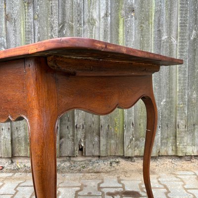 Antique Side Table in Cherry & Oak, France-ALF-2033625