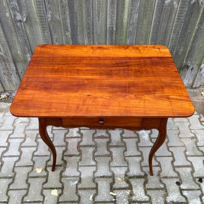 Antique Side Table in Cherry & Oak, France-ALF-2033625