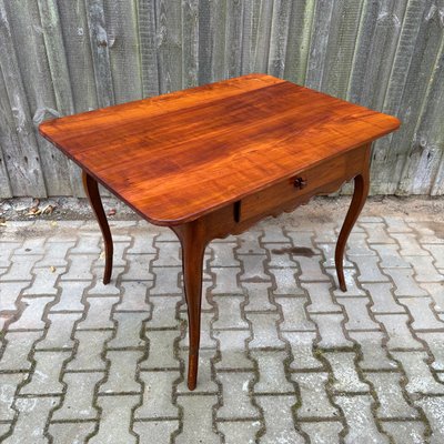 Antique Side Table in Cherry & Oak, France-ALF-2033625