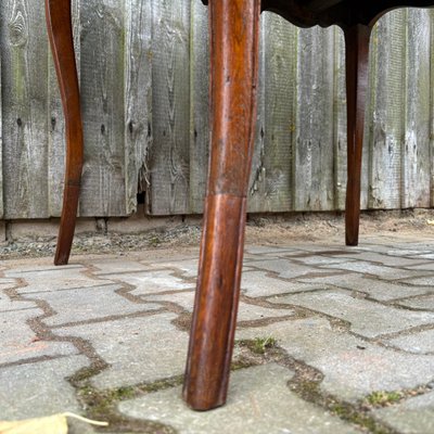 Antique Side Table in Cherry & Oak, France-ALF-2033625