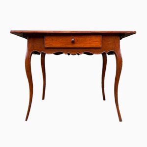 Antique Side Table in Cherry & Oak, France-ALF-2033625