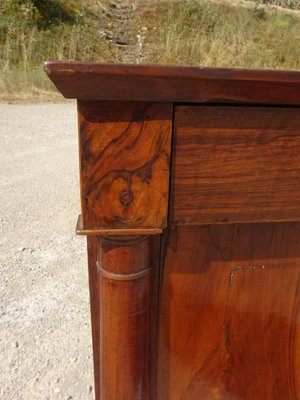 Antique Sideboard with Diamond-Shaped Wood Marquetry Top-ABK-2032053