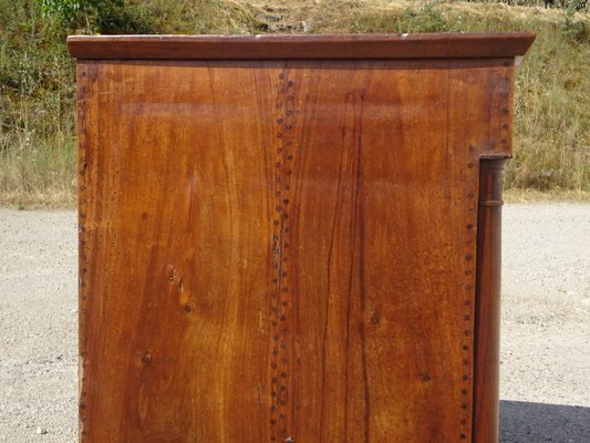 Antique Sideboard with Diamond-Shaped Wood Marquetry Top-ABK-2032053