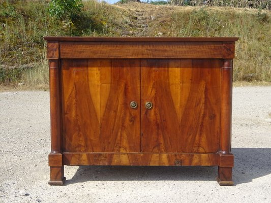 Antique Sideboard with Diamond-Shaped Wood Marquetry Top-ABK-2032053