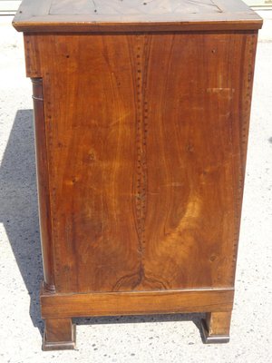 Antique Sideboard with Diamond-Shaped Wood Marquetry Top-ABK-2032053