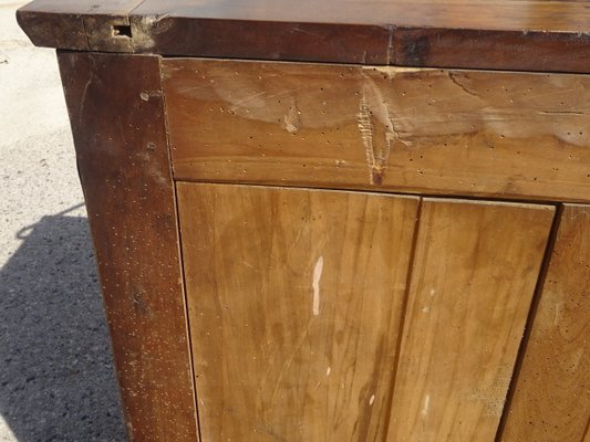 Antique Sideboard with Diamond-Shaped Wood Marquetry Top-ABK-2032053